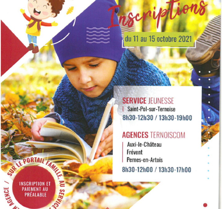 Accueil de loisirs Vacances de Toussaint