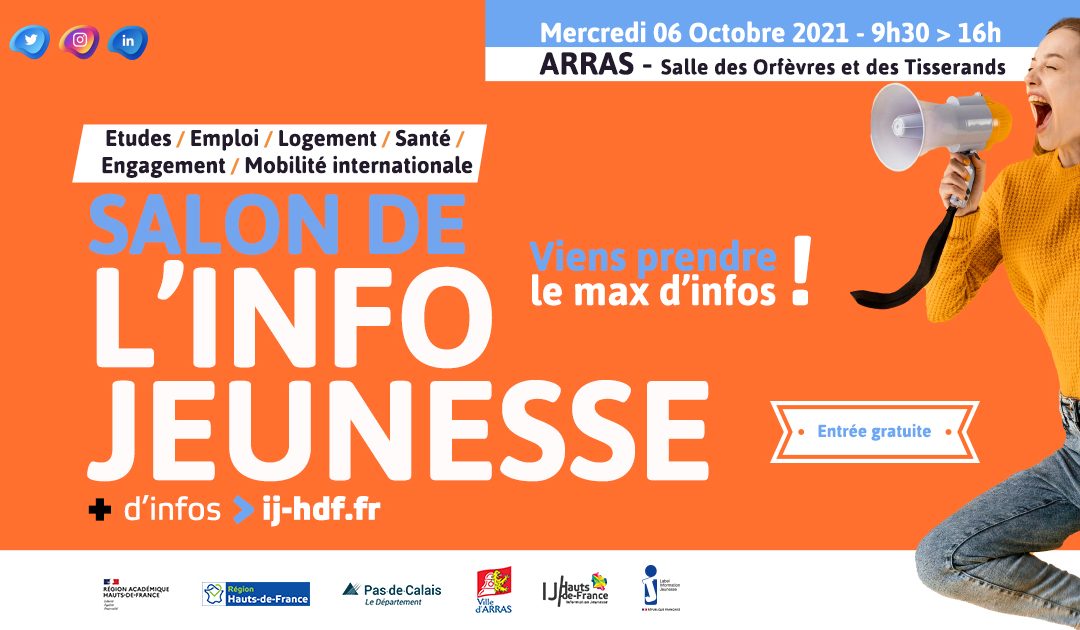Salon de l&rsquo;Information Jeunesse dans le Pas-de-Calais