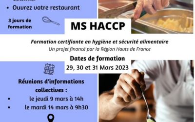 Formation MS HACCP : formation certifiante en hygiène et sécurité alimentaire