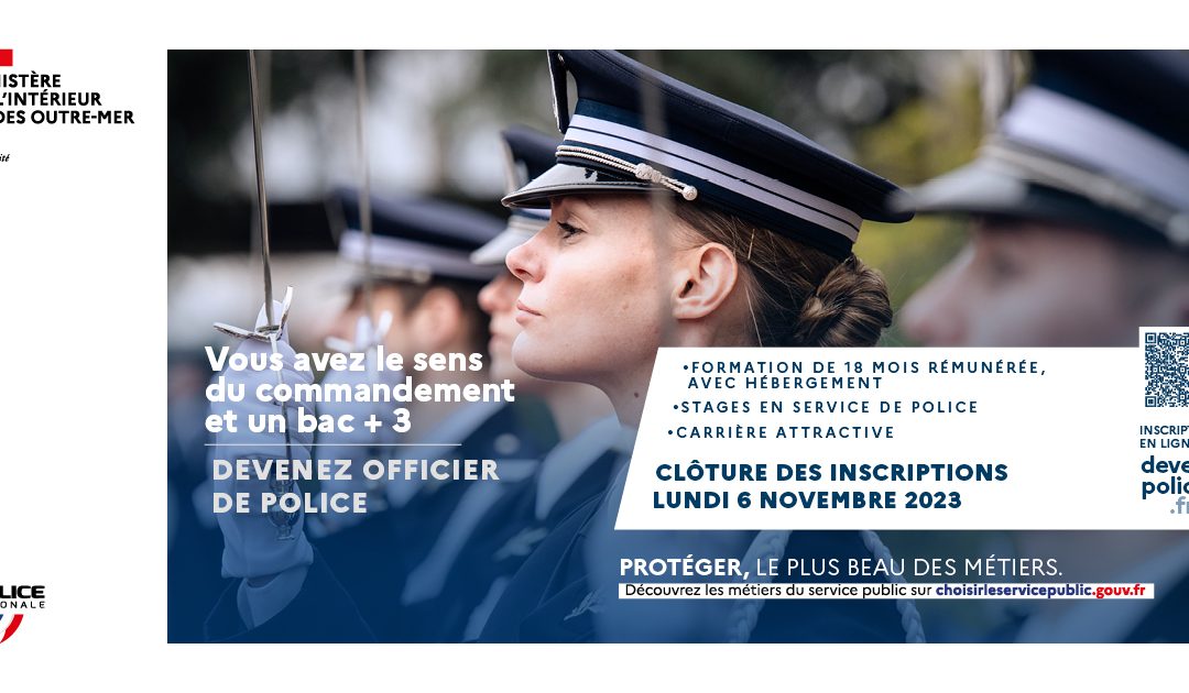 Recrutement police nationale
