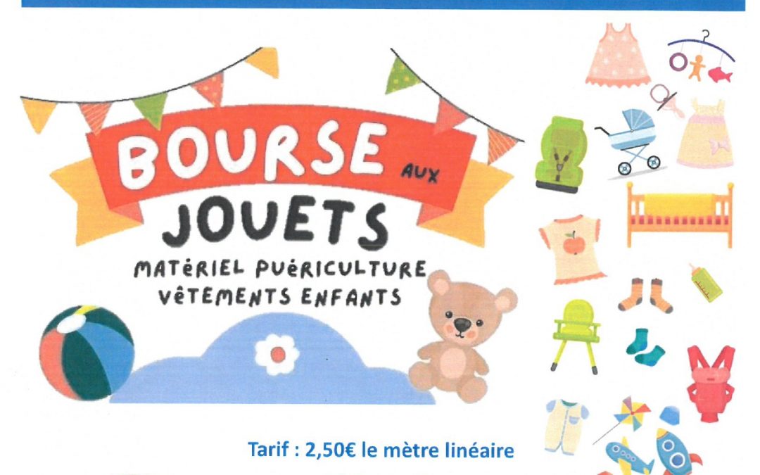 Bourse aux jouets organisée par le Comité des Fêtes